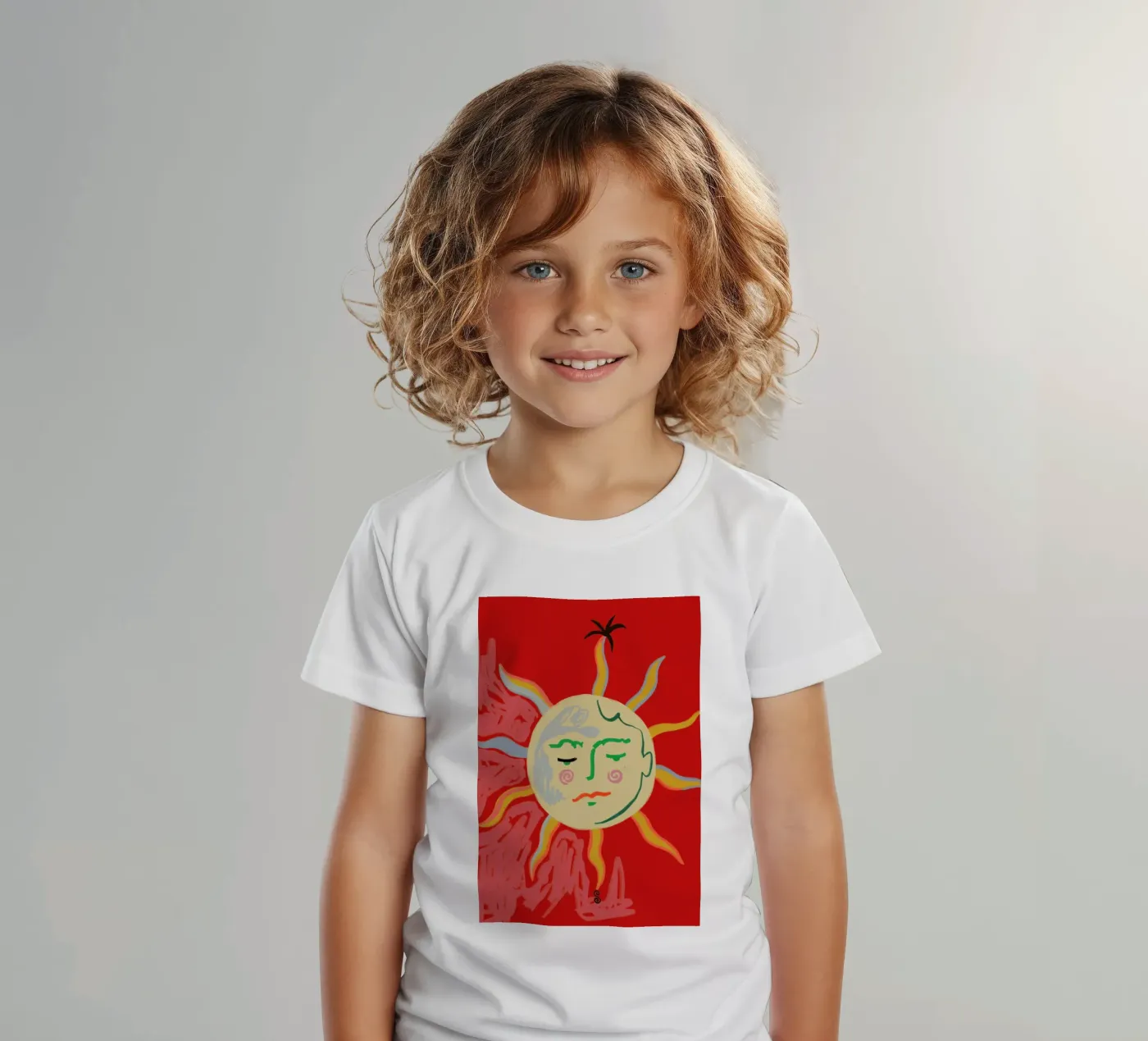 Helios kinder t-shirt van Sandra Poliakov