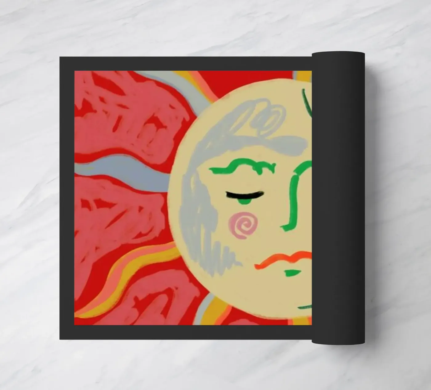 Helios deurmat van Sandra Poliakov