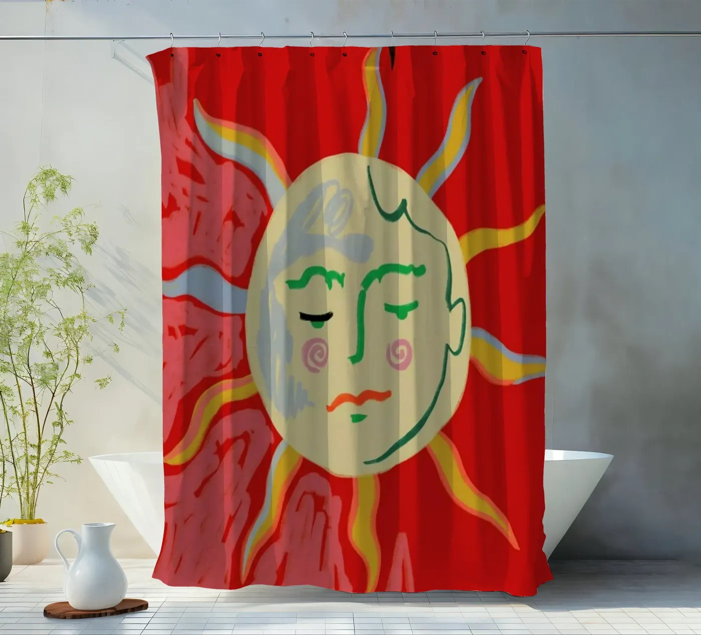 Helios tenda da doccia da Sandra Poliakov