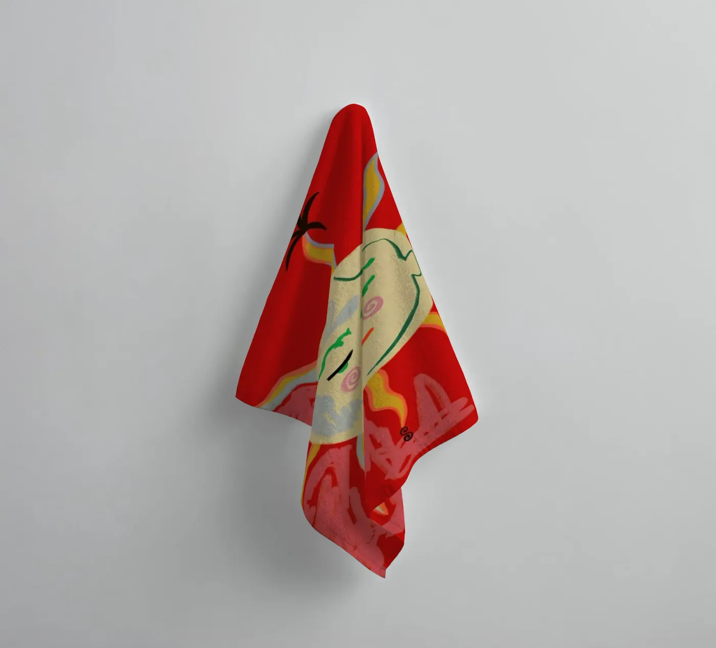 Helios towel by Sandra Poliakov
