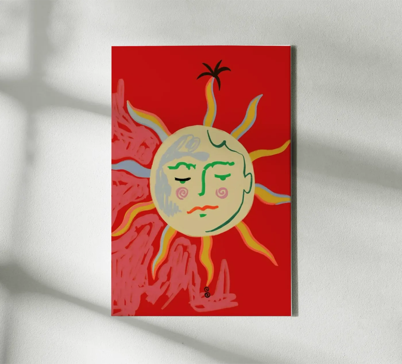 Helios canvas by Sandra Poliakov