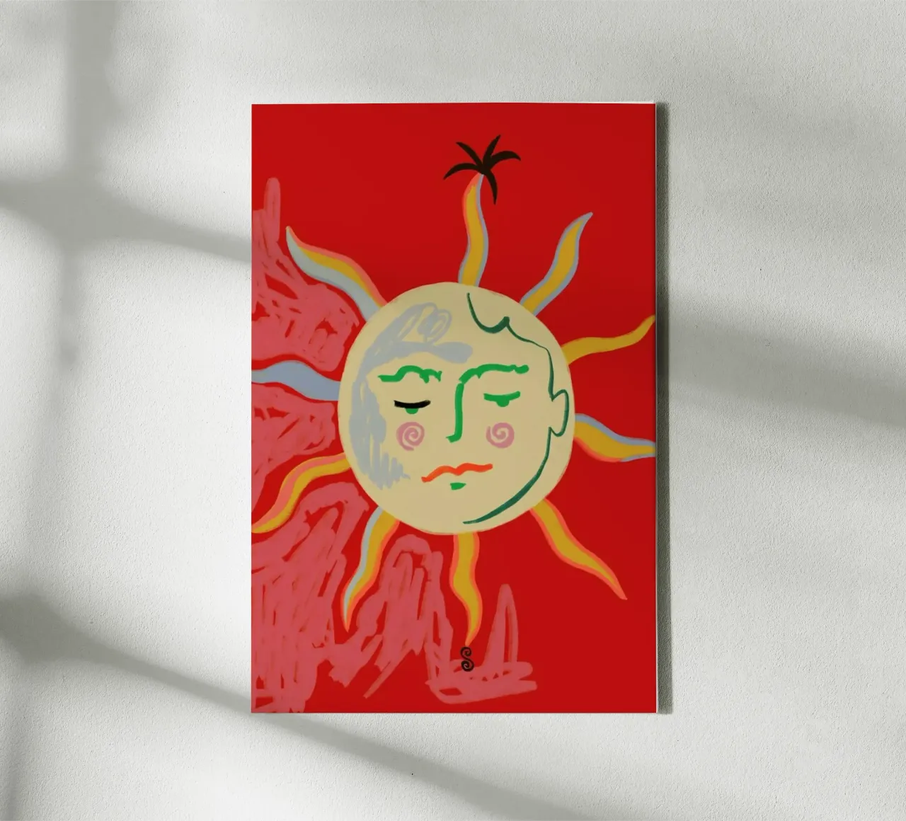 Helios canvas van Sandra Poliakov