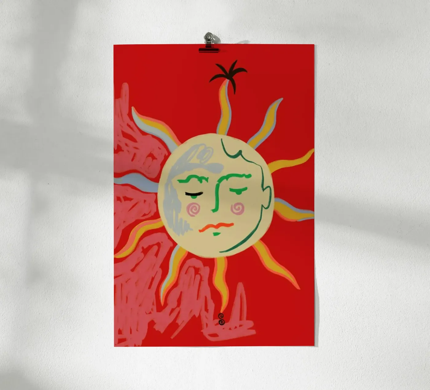 Helios poster van Sandra Poliakov