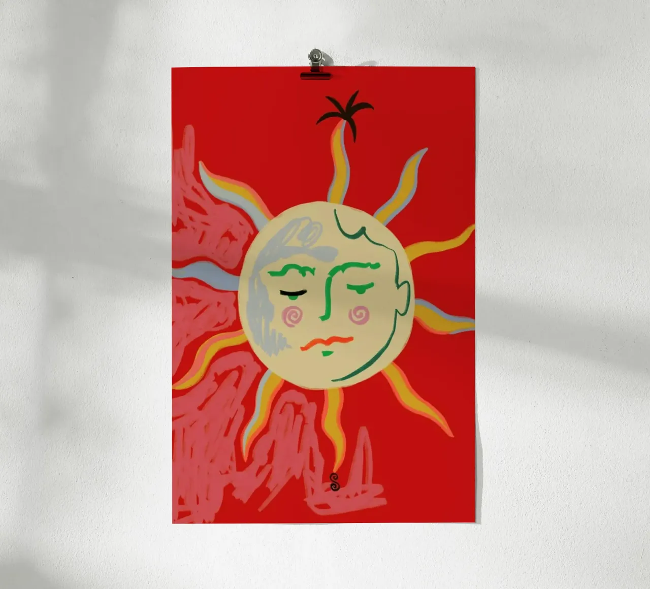 Helios poster van Sandra Poliakov