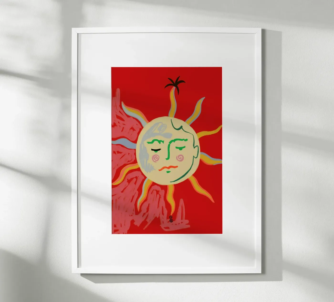 Helios poster van Sandra Poliakov