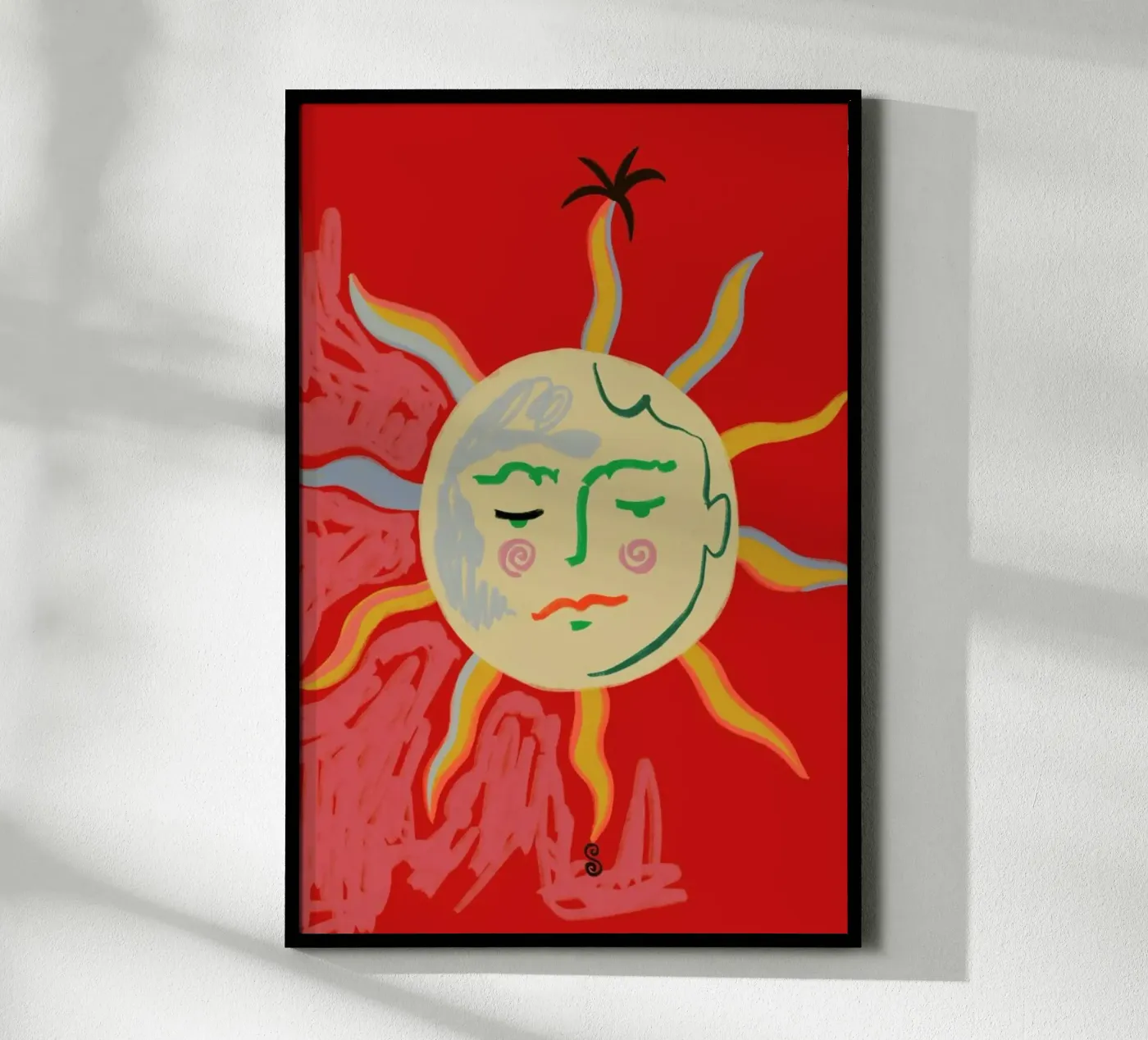 Helios poster van Sandra Poliakov