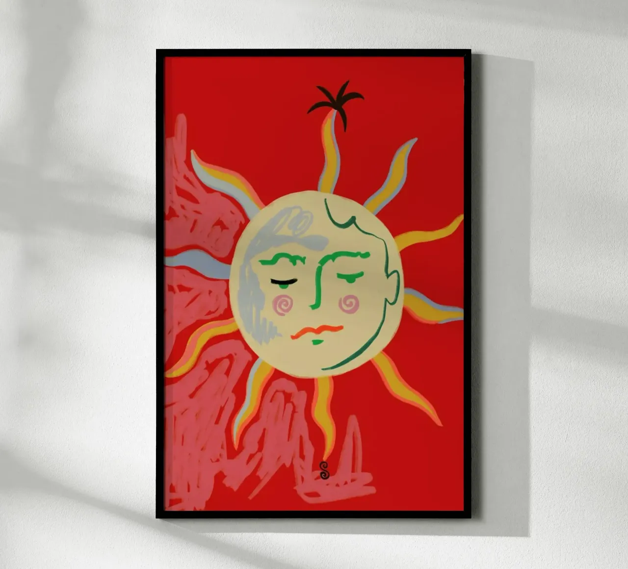 Helios poster van Sandra Poliakov