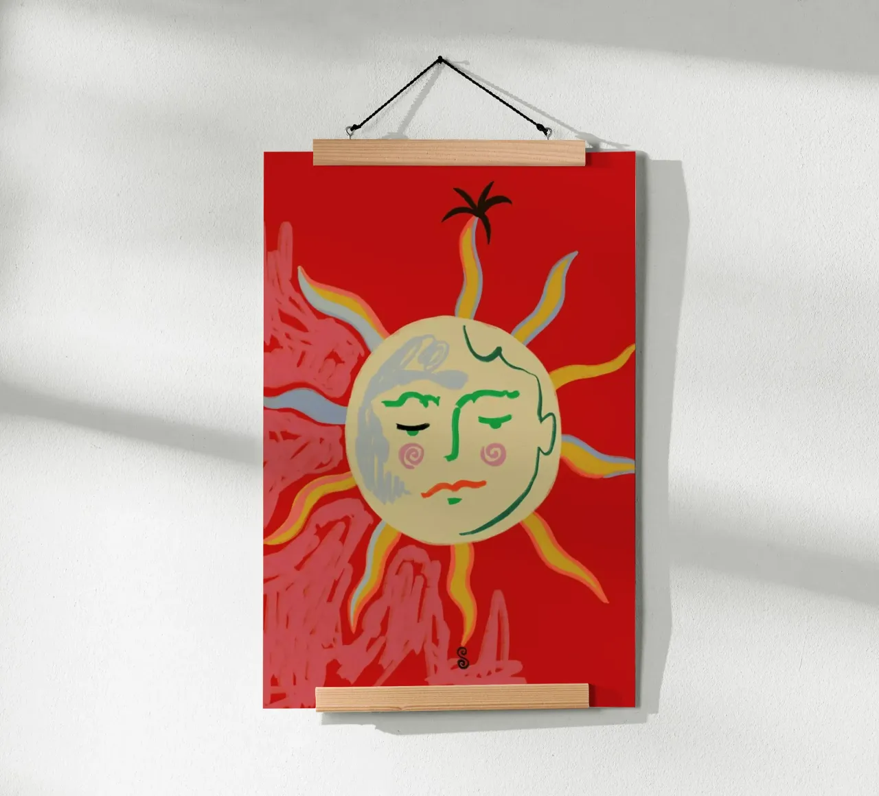 Helios poster van Sandra Poliakov