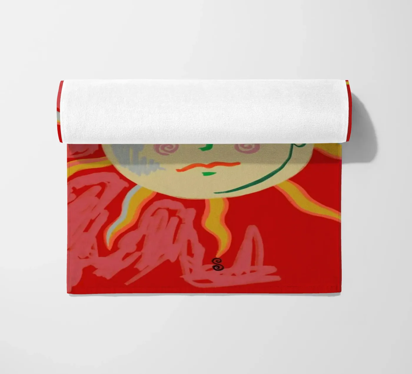 Helios strandhanddoek van Sandra Poliakov