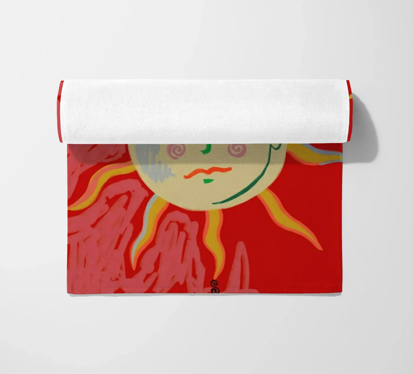 Helios strandhanddoek van Sandra Poliakov