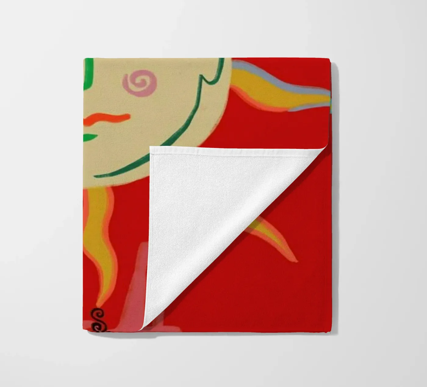 Helios strandhanddoek van Sandra Poliakov