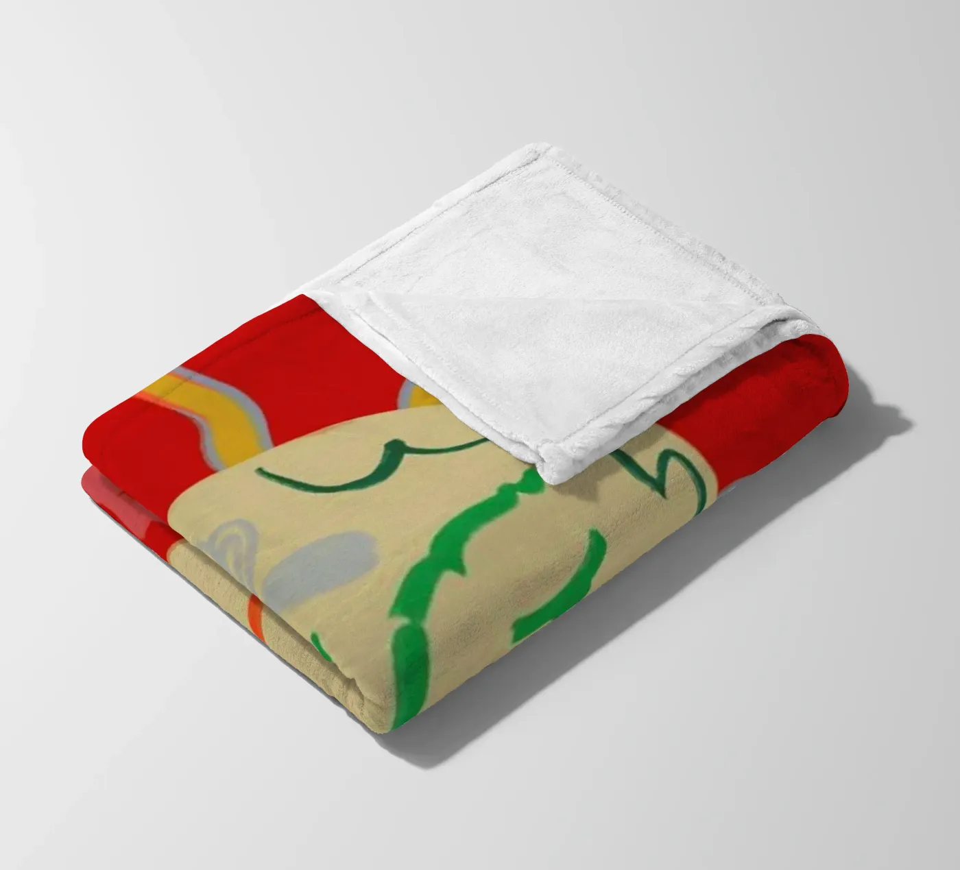 Helios fleecedeken van Sandra Poliakov