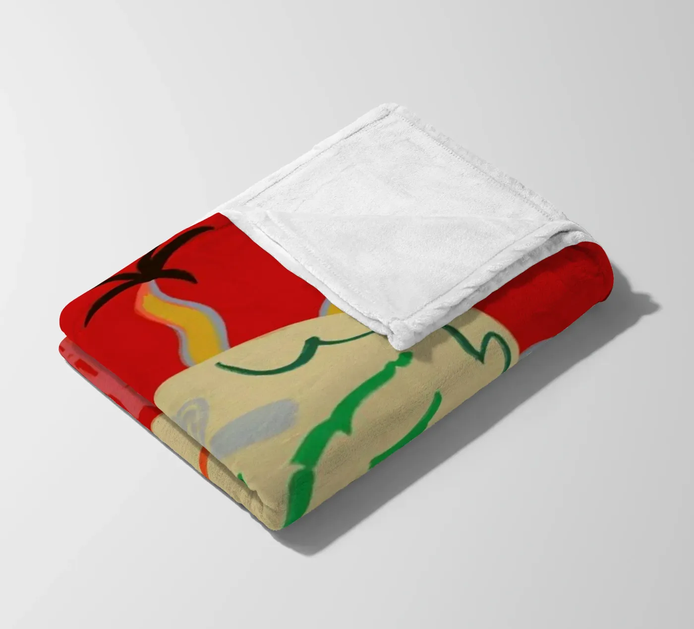 Helios fleecedeken van Sandra Poliakov