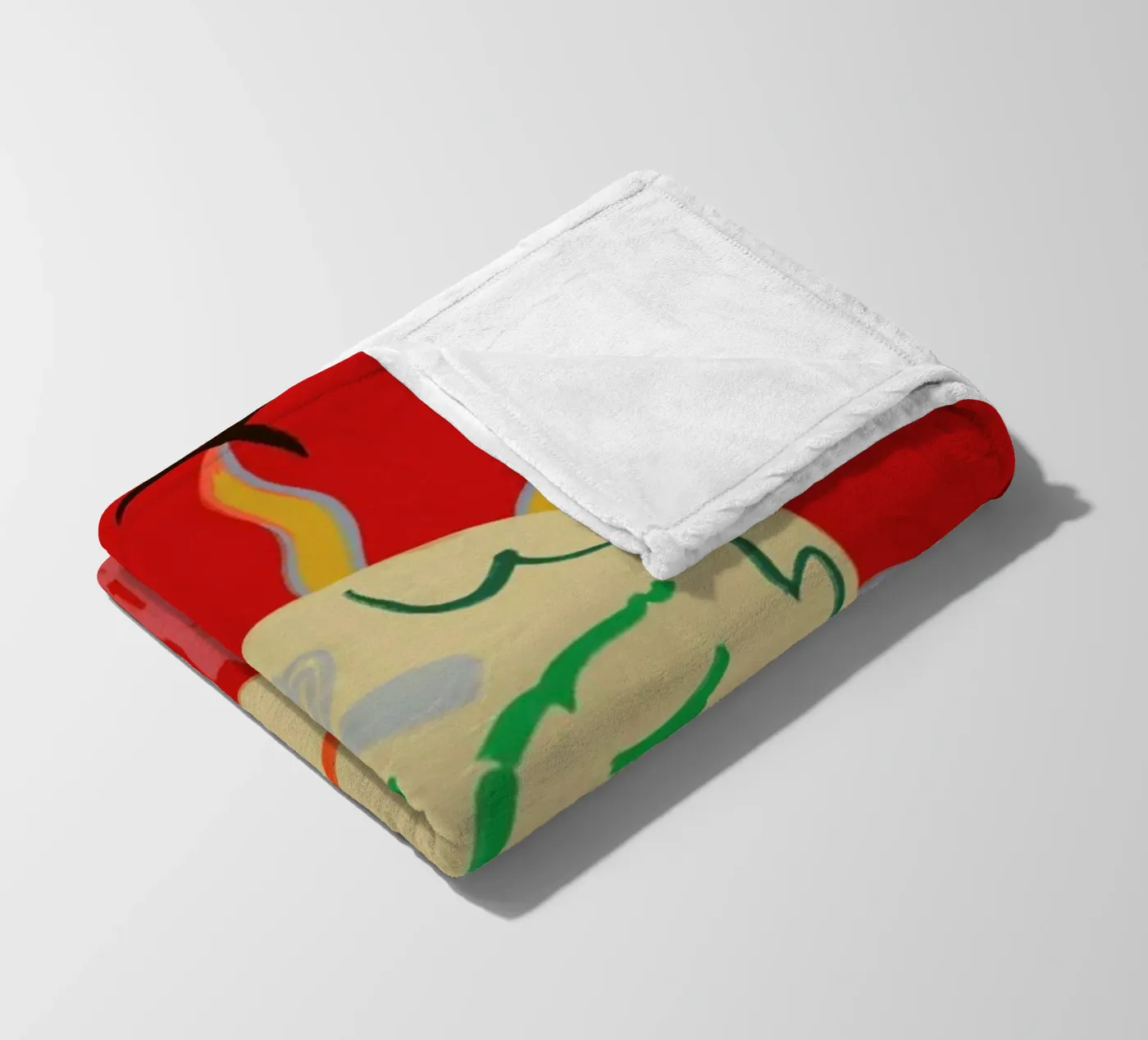 Helios fleecedeken van Sandra Poliakov