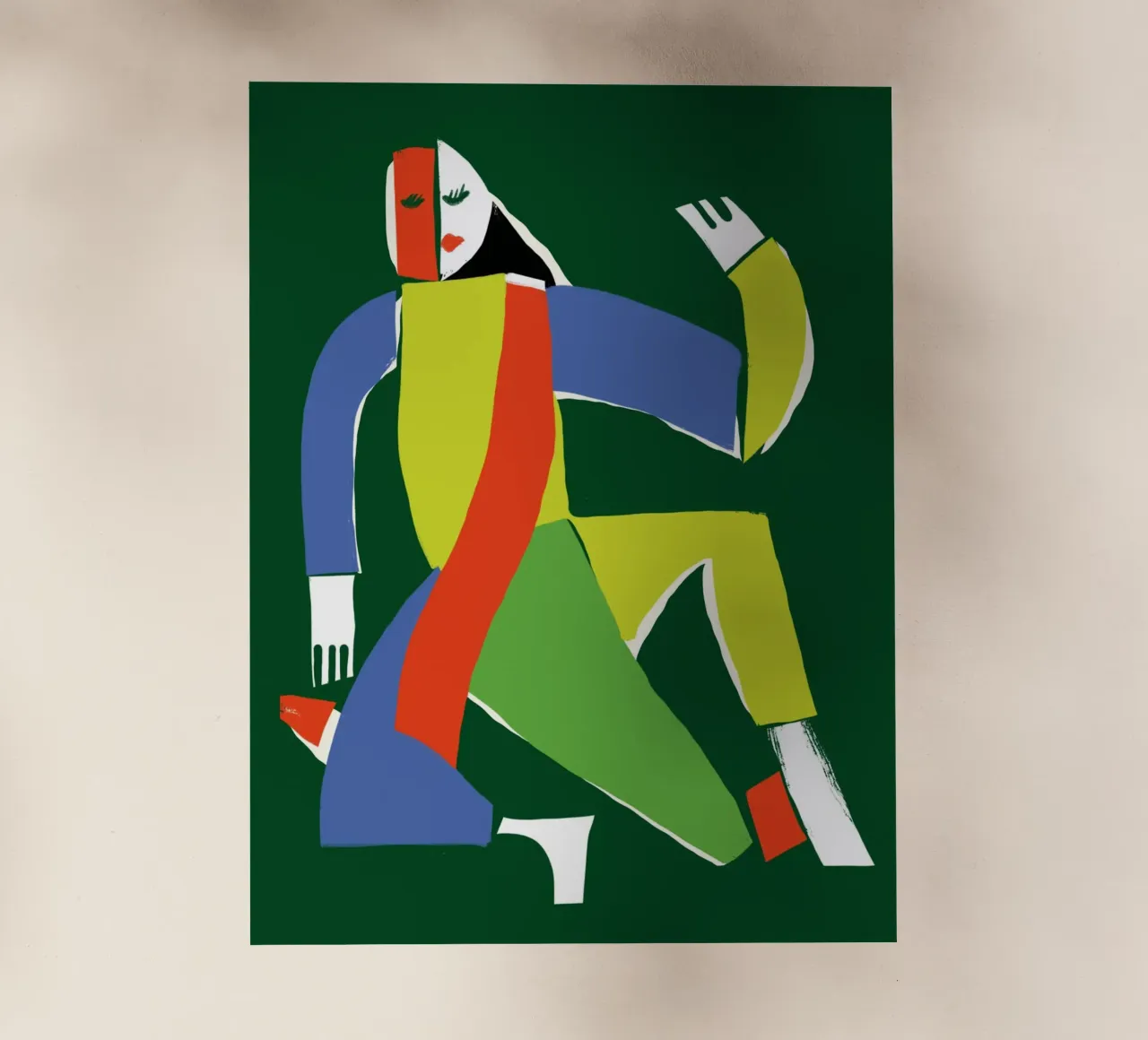 L'interprete pellicola backlit da Little Dean