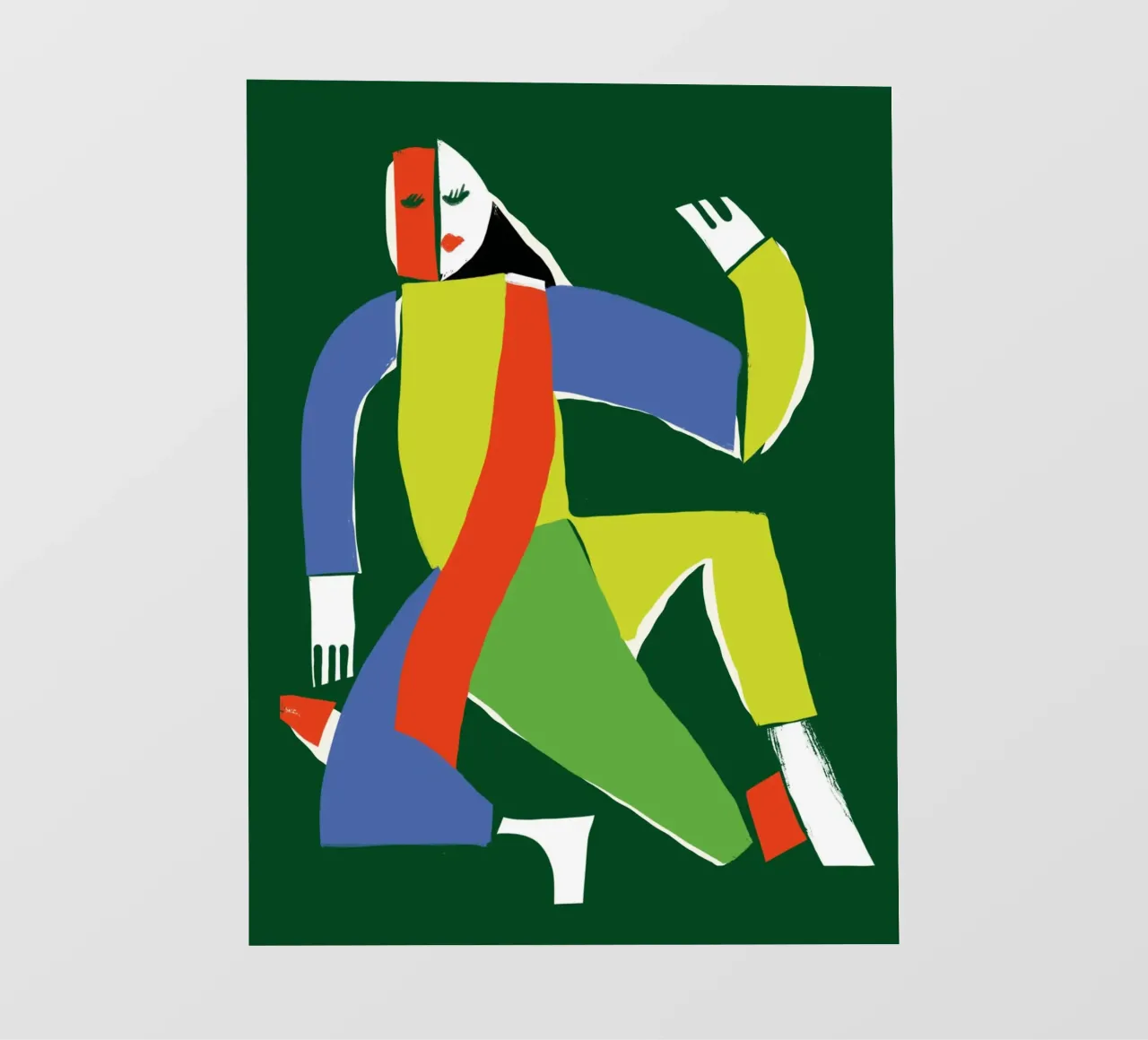 L'interprete telo in pvc da Little Dean