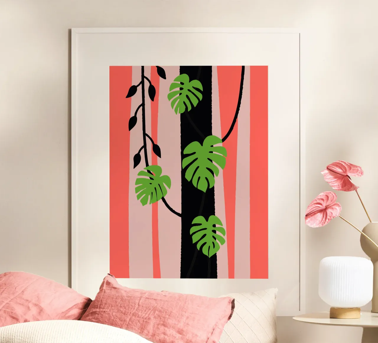 Monstera poster by TRENDY POSTER SHOP