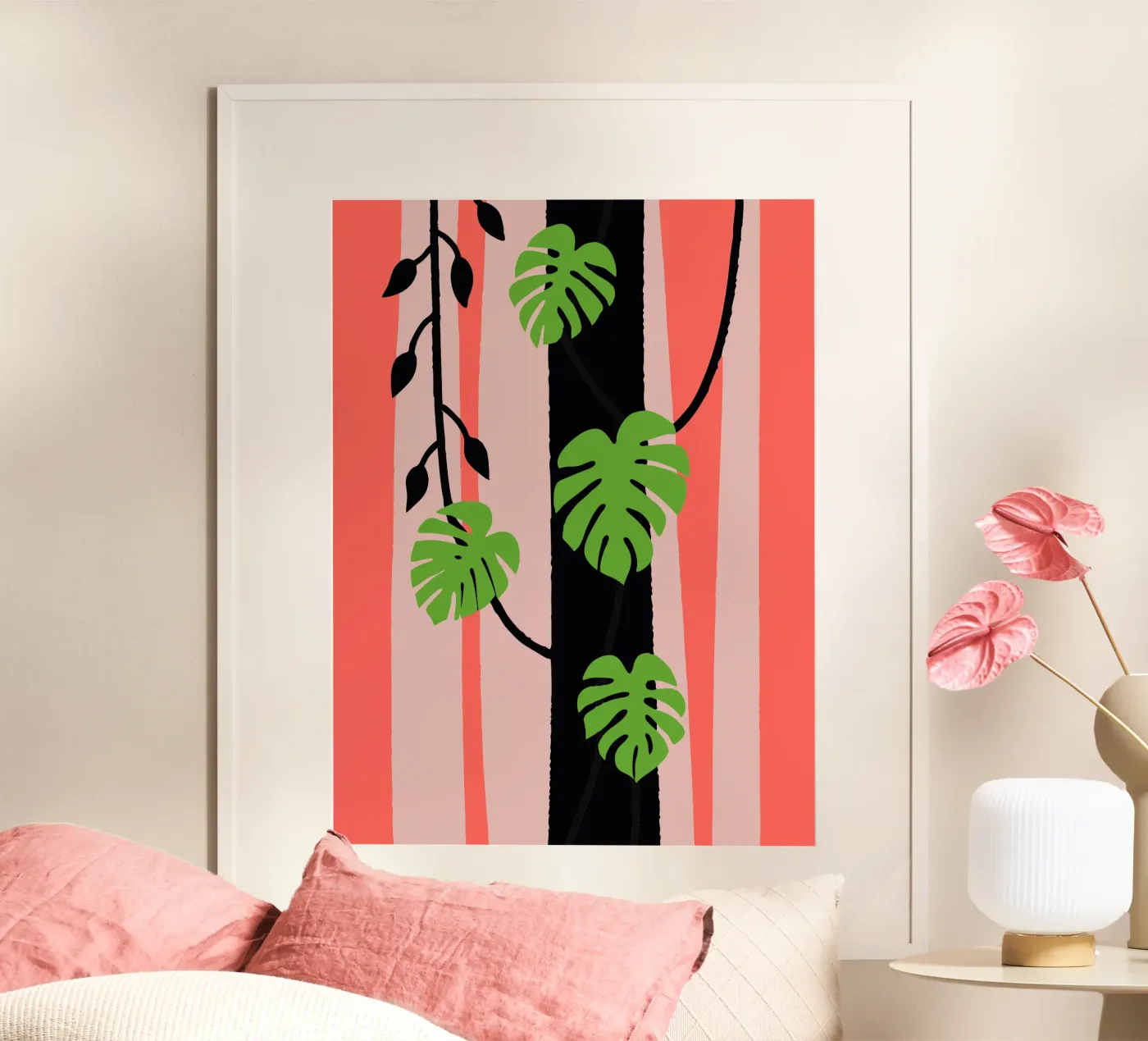 Monstera poster by TRENDY POSTER SHOP