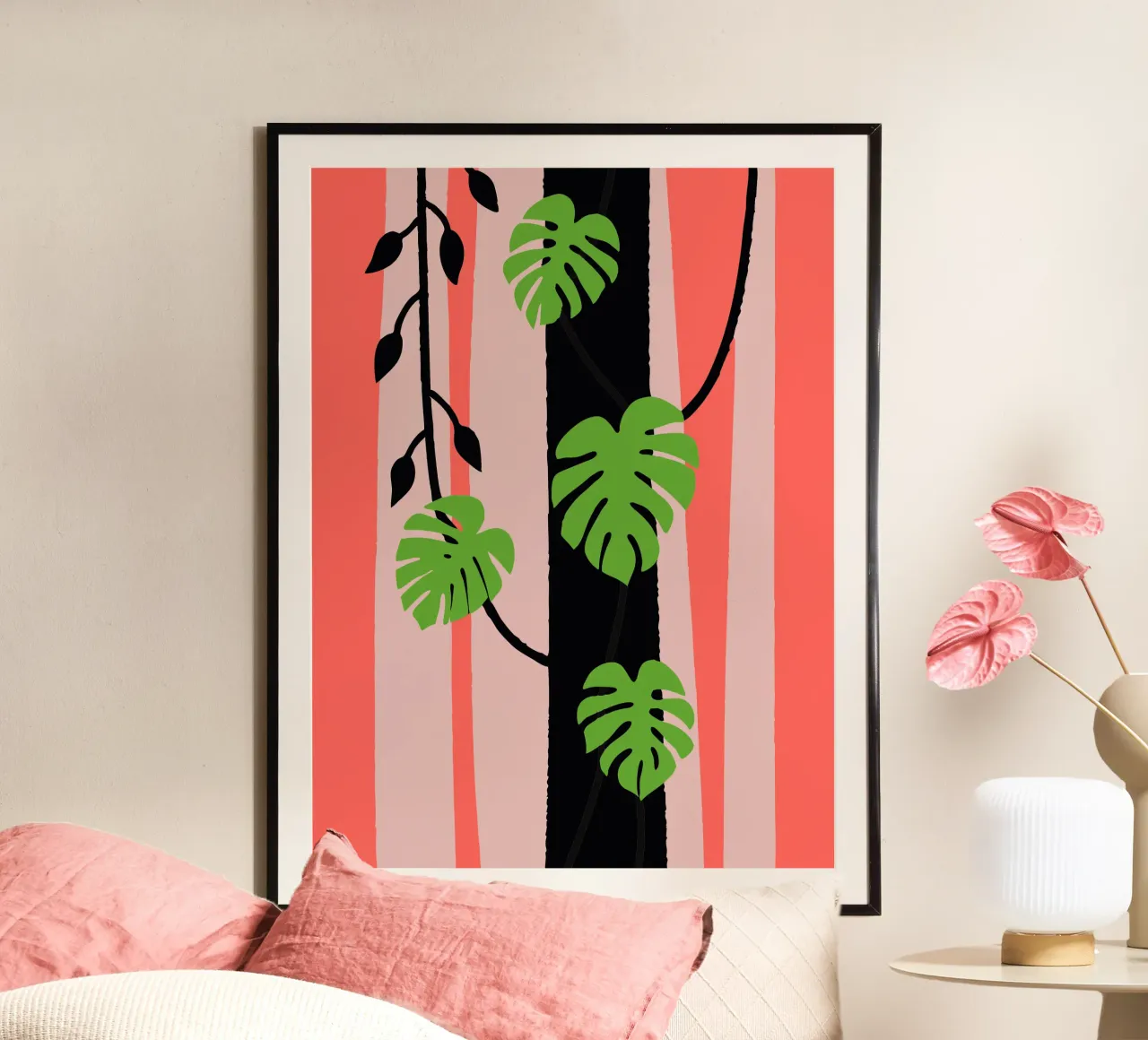 Monstera poster by TRENDY POSTER SHOP