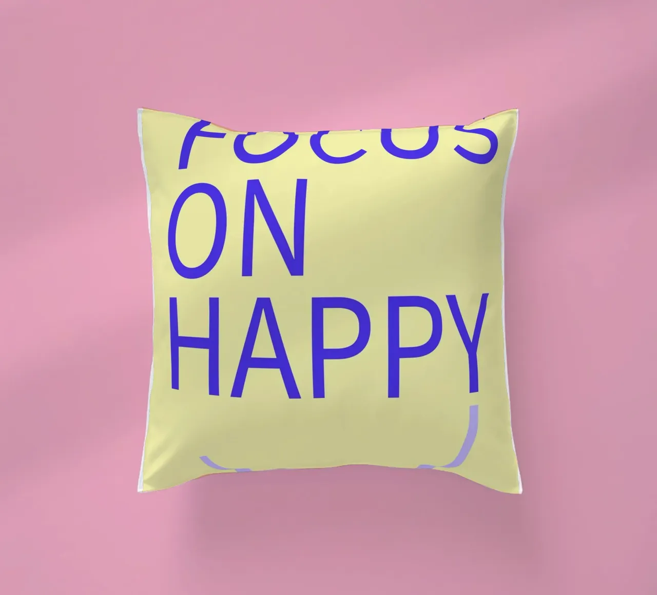 Smile | FOCUS ON HAPPY cuscino da FRICKE DESIGN