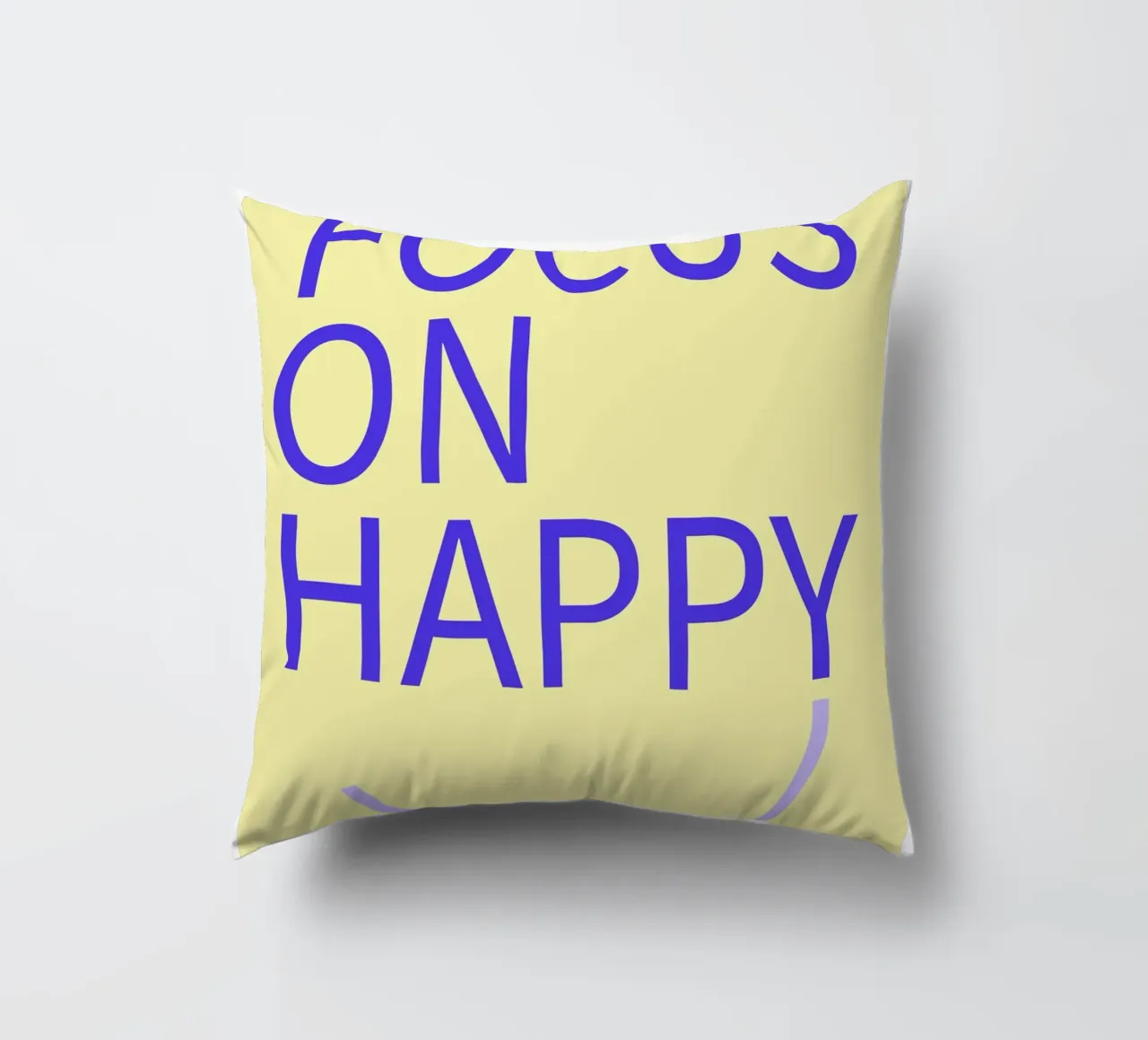 Smile | FOCUS ON HAPPY cuscino da FRICKE DESIGN