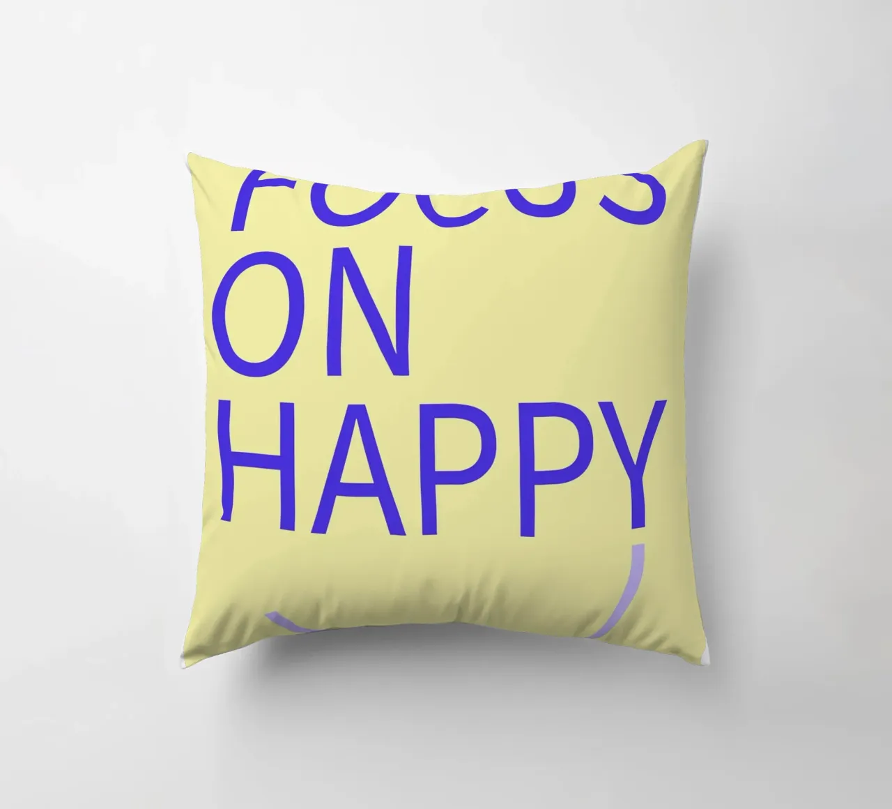 Smile | FOCUS ON HAPPY cuscino da FRICKE DESIGN