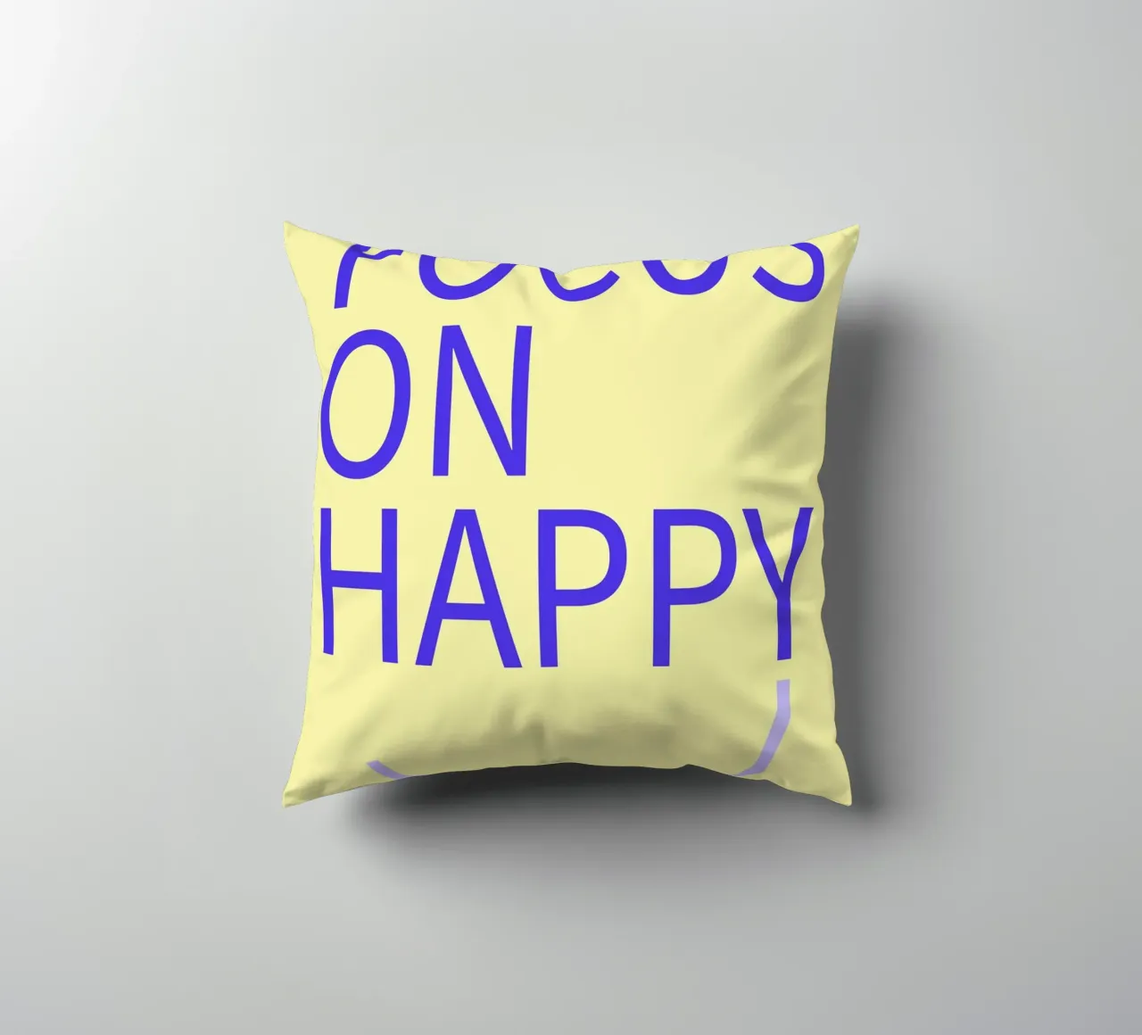 Smile | FOCUS ON HAPPY cuscino da FRICKE DESIGN