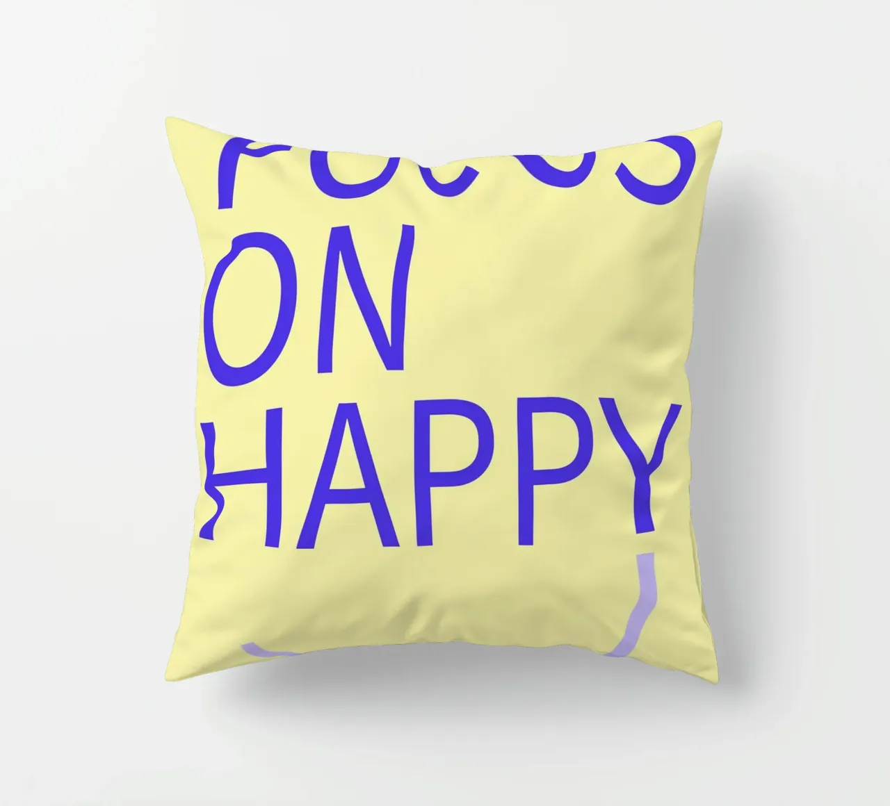 Smile | FOCUS ON HAPPY cuscino da FRICKE DESIGN