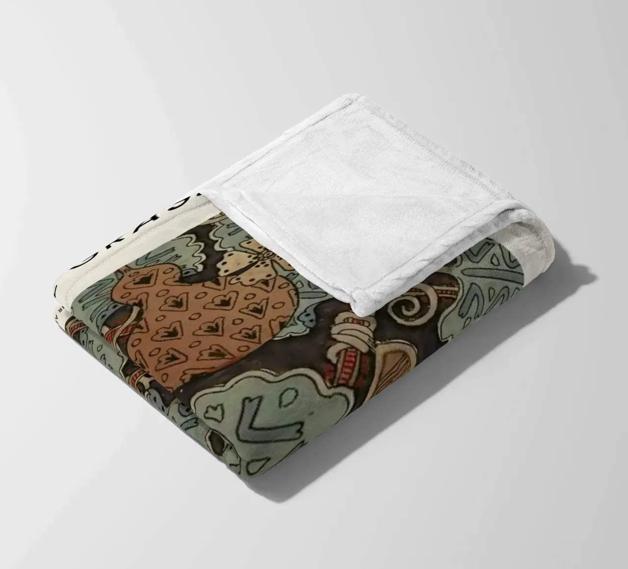 Grasset - Courd coperta in pile da Vintage by JUNIQE