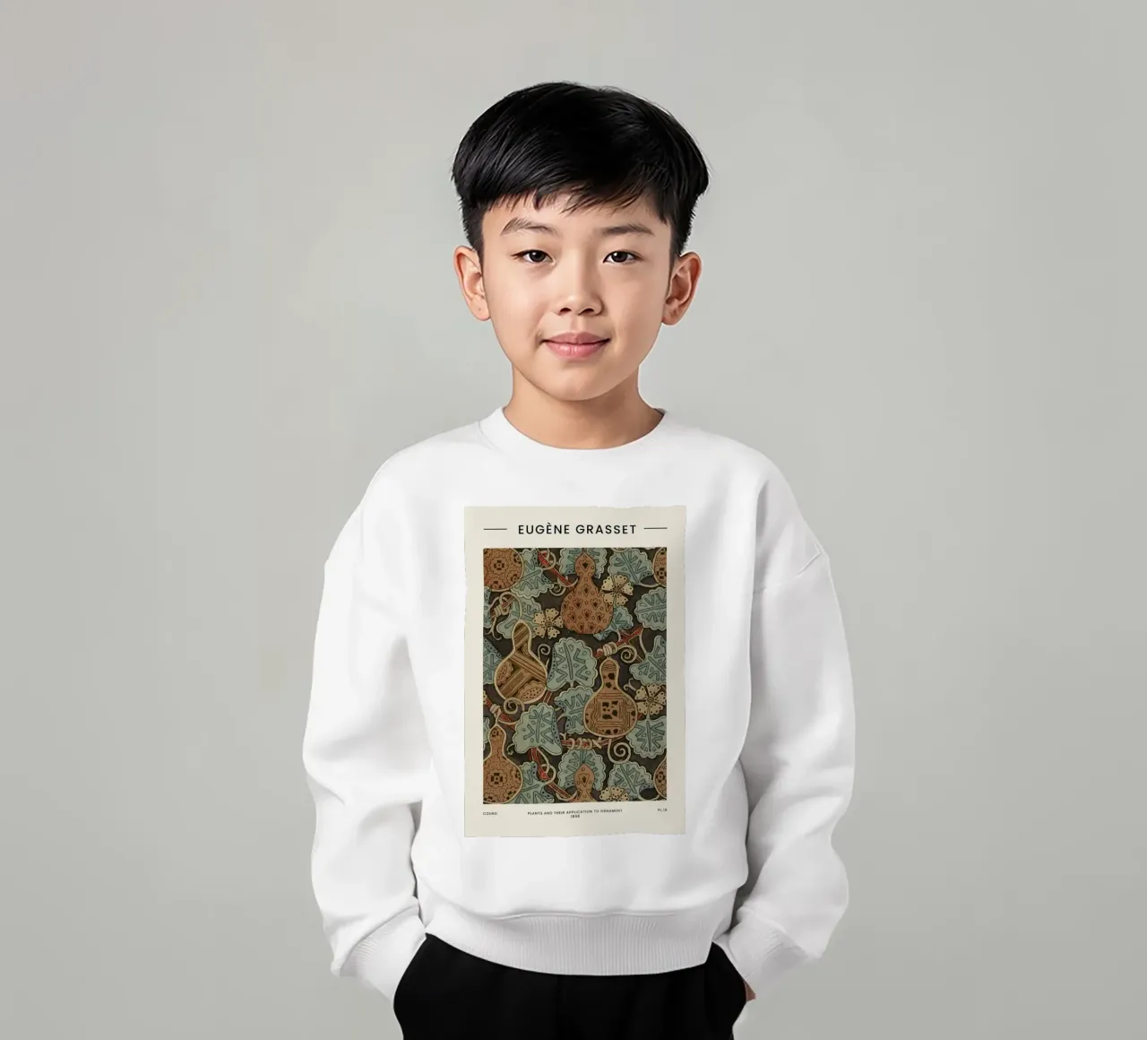 Grasset - Courd felpa bambino da Vintage by JUNIQE