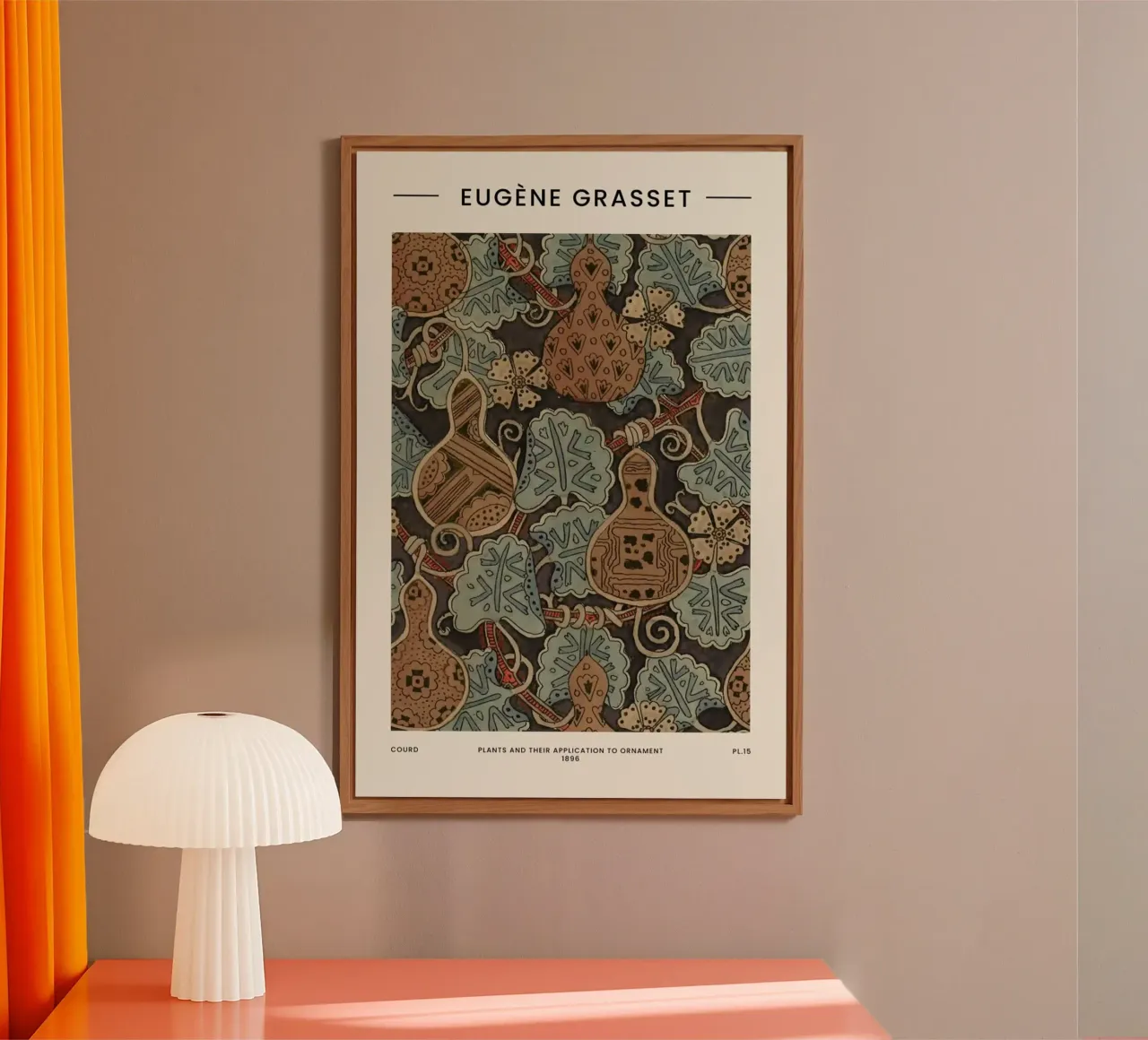 Grasset - Courd alluminio dibond da Vintage by JUNIQE