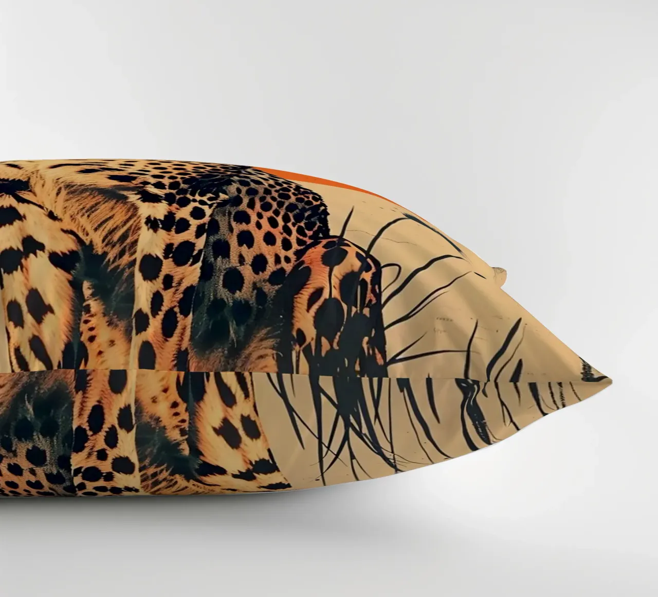 Gepard Vintage Grafik cuscino da WILD ART