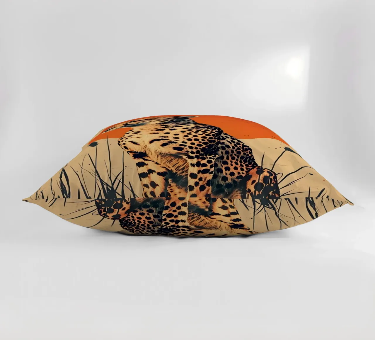 Gepard Vintage Grafik cuscino da WILD ART