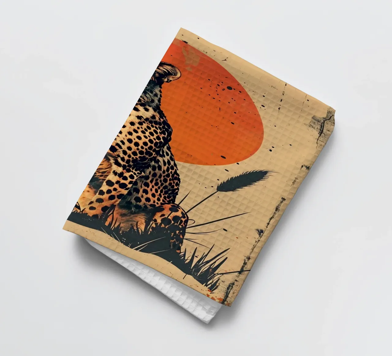 Gepard Vintage Grafik canovaccio da cucina da WILD ART