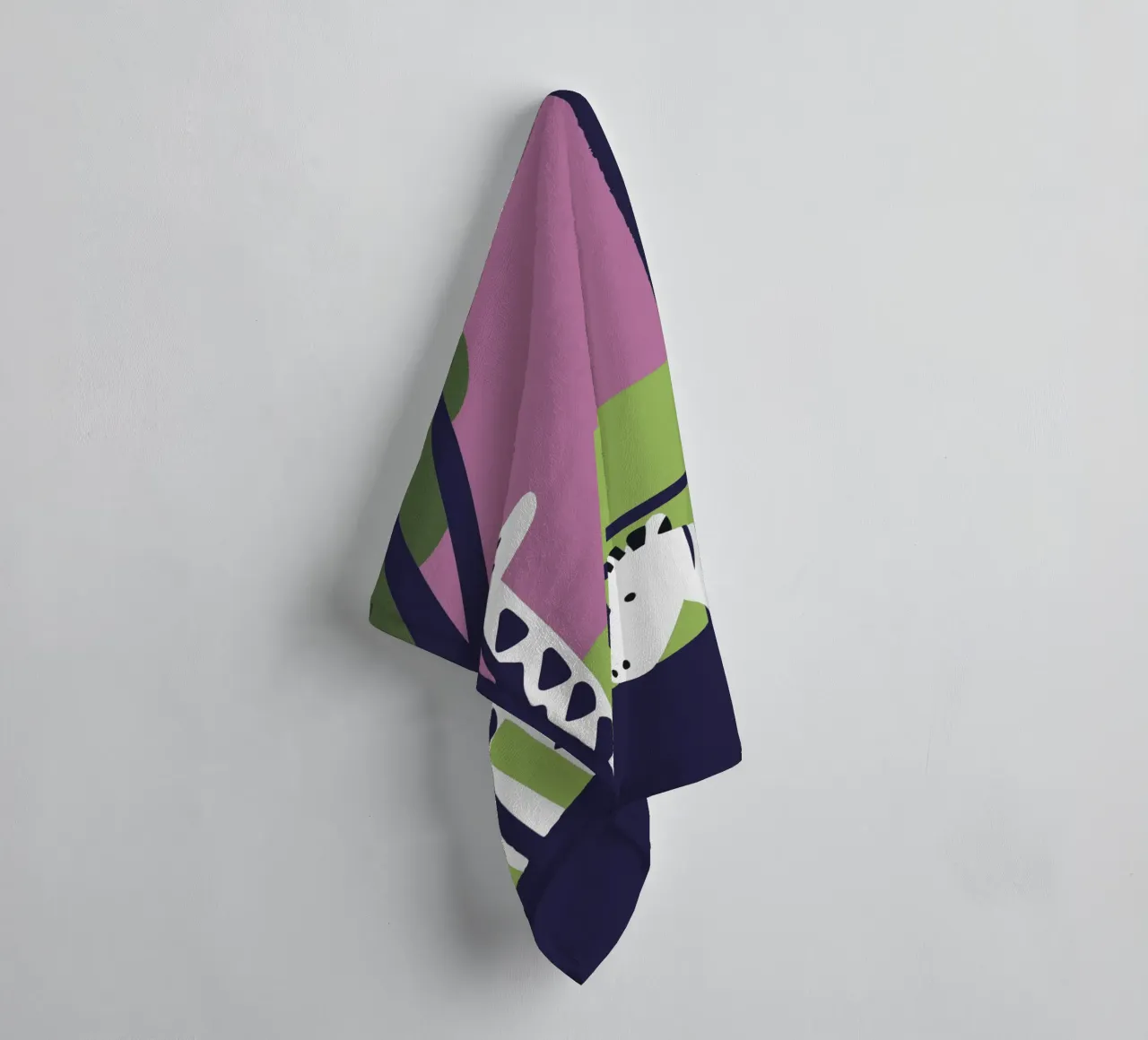 Giraffa e zebra asciugamano da bagno da TRENDY POSTER SHOP