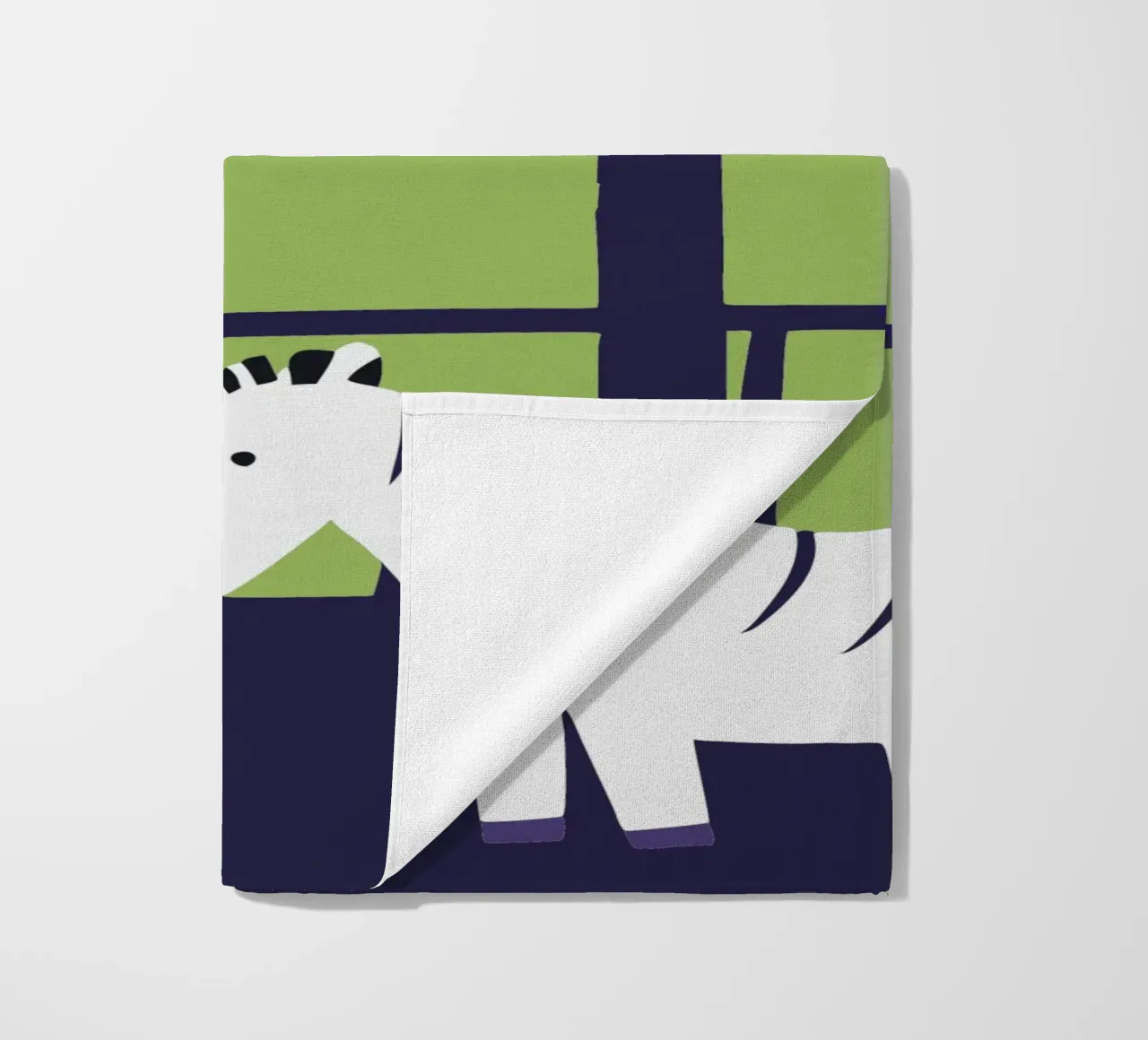 Giraffa e zebra telo mare da TRENDY POSTER SHOP