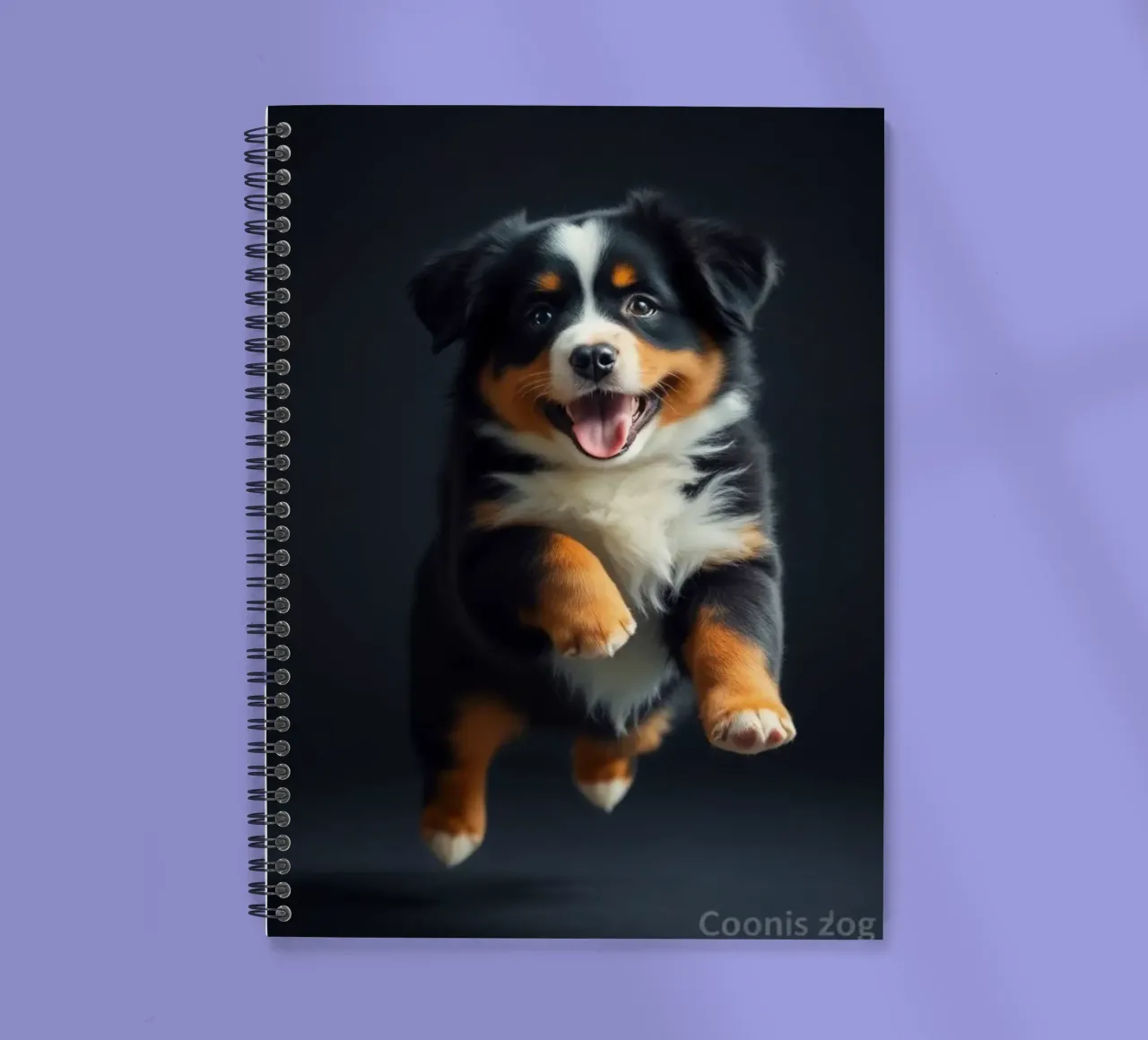 cute little puppies #1 spiral notebook by Yumis.Beargang.and.Me
