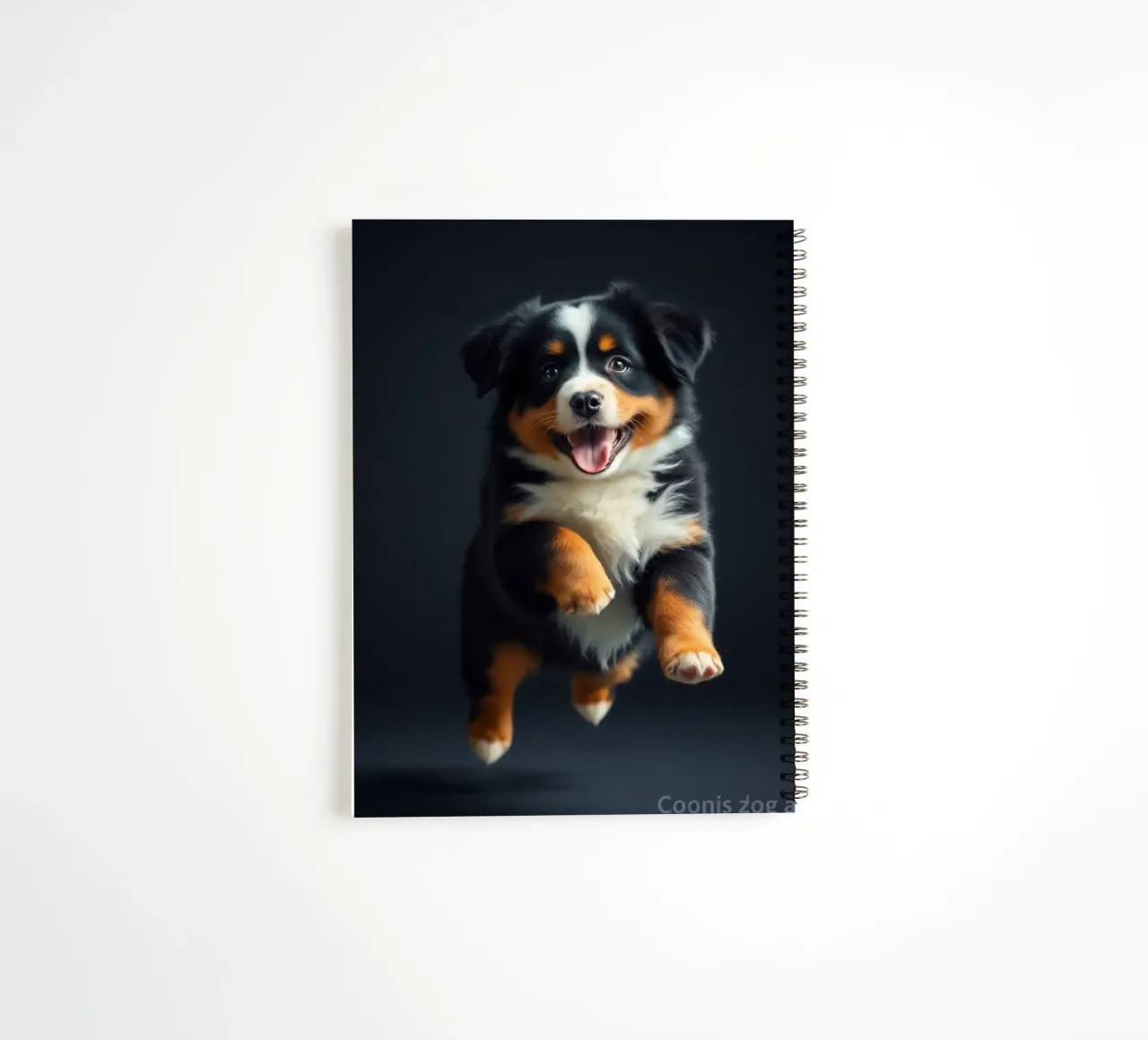 cute little puppies #1 spiral notebook by Yumis.Beargang.and.Me
