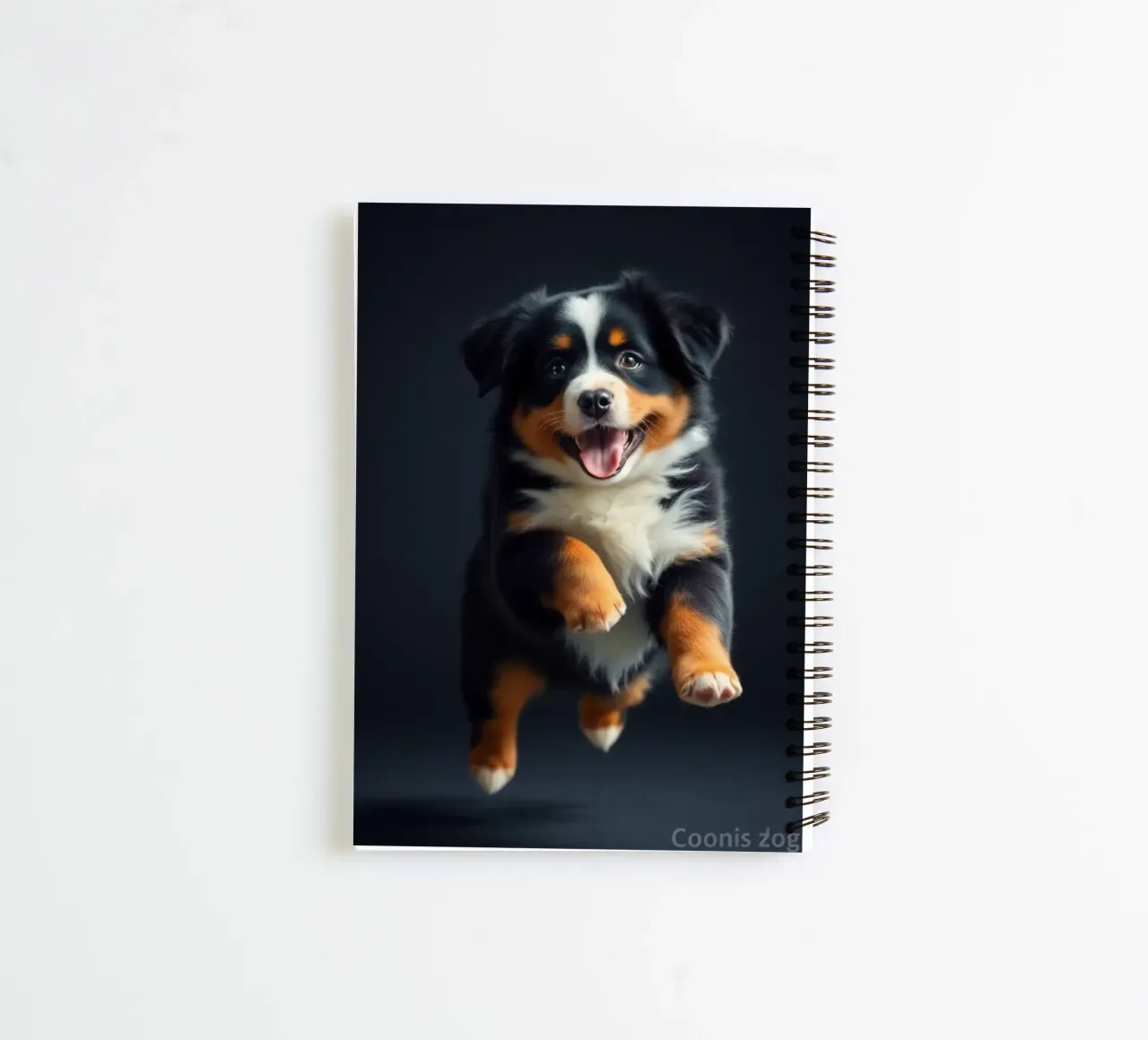 cute little puppies #1 spiral notebook by Yumis.Beargang.and.Me