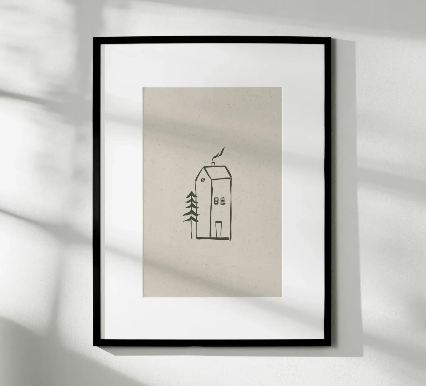 Cozy House poster de KRUTH DESIGN