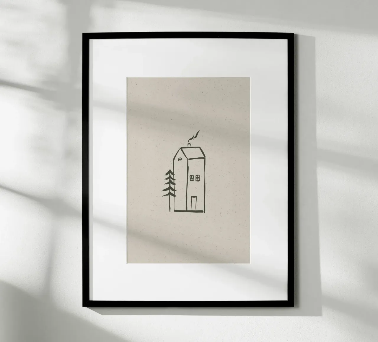 Cozy House poster da KRUTH DESIGN