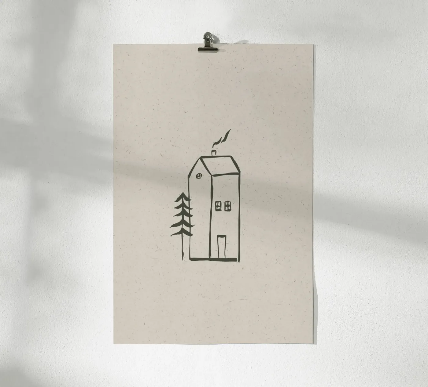 Cozy House poster de KRUTH DESIGN
