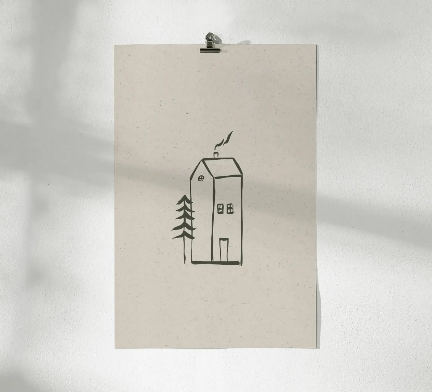 Cozy House poster de KRUTH DESIGN