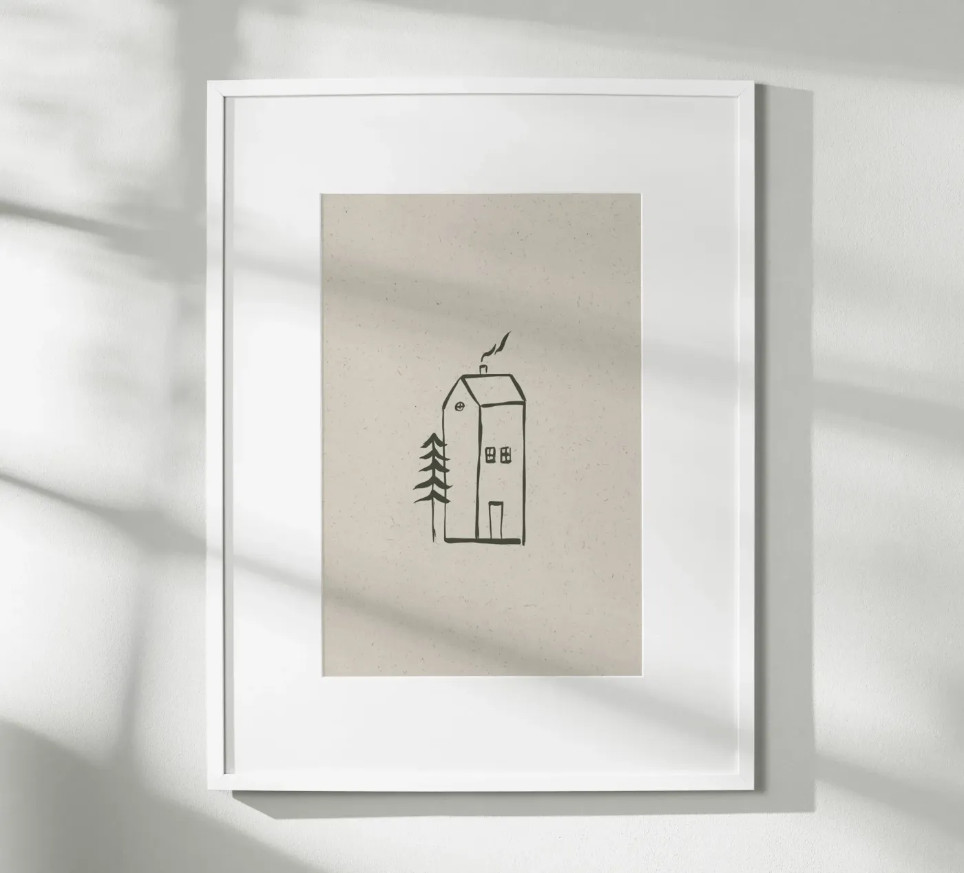Cozy House poster de KRUTH DESIGN