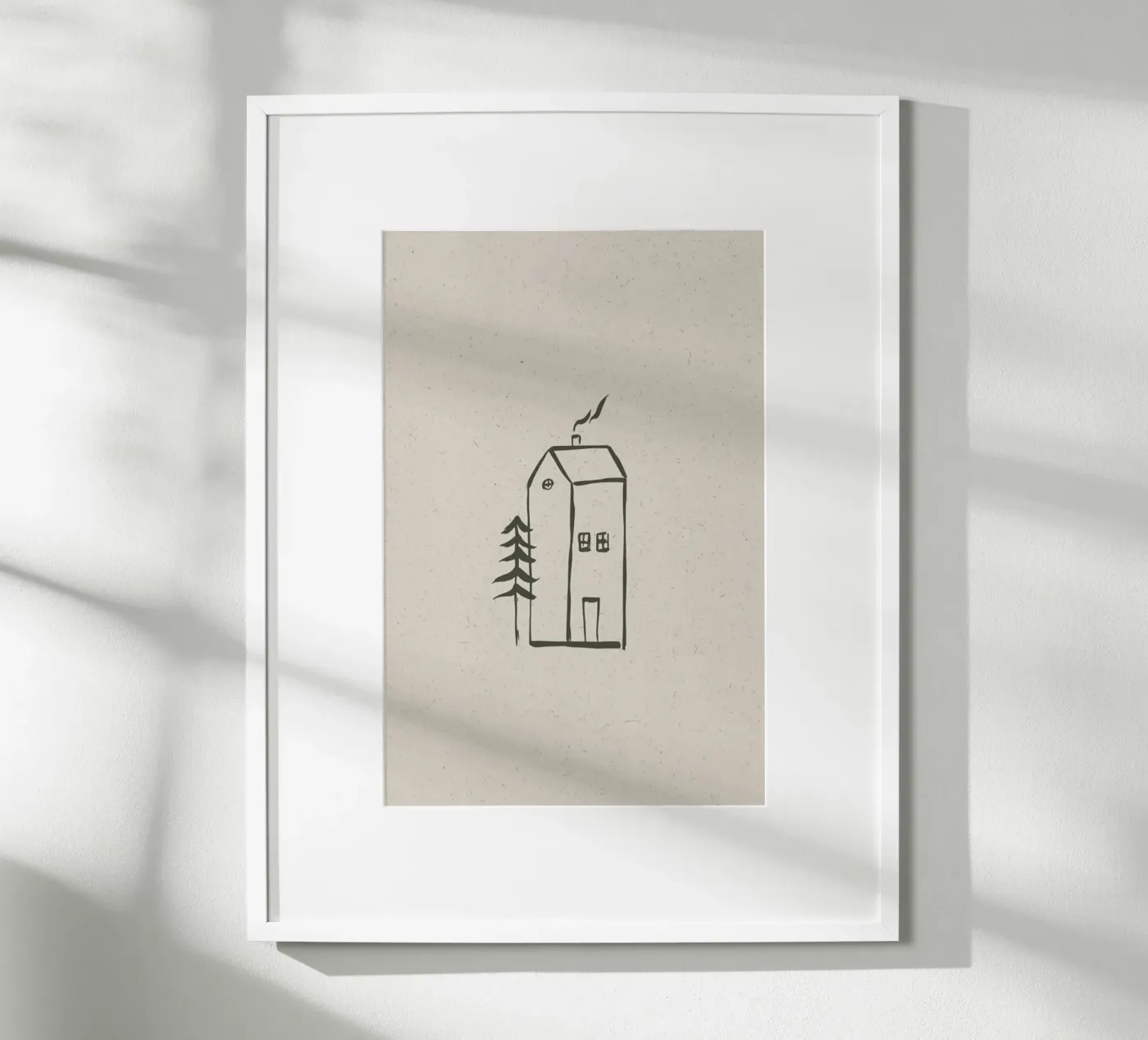 Cozy House poster de KRUTH DESIGN