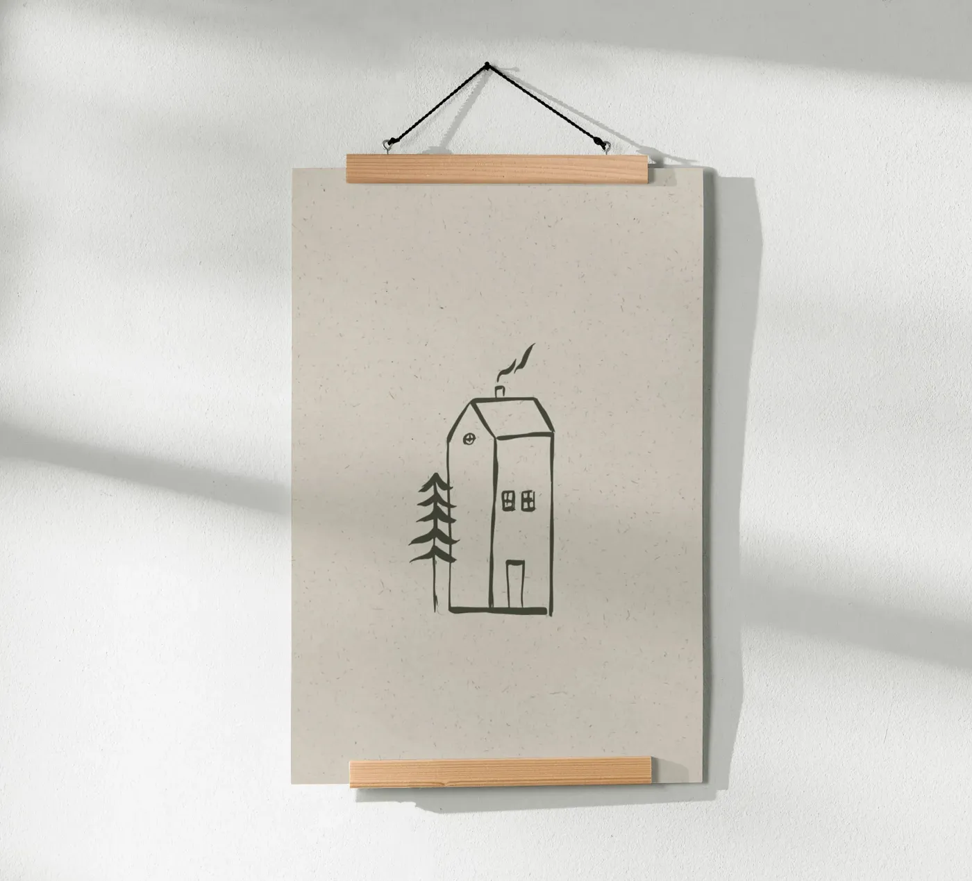 Cozy House poster de KRUTH DESIGN