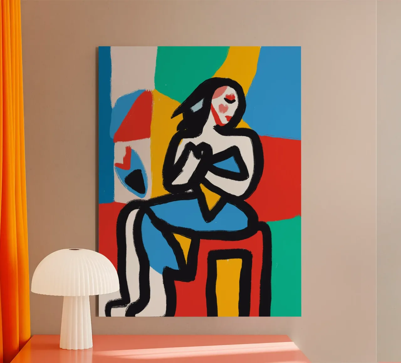 Bagno tropicale alluminio dibond da Little Dean