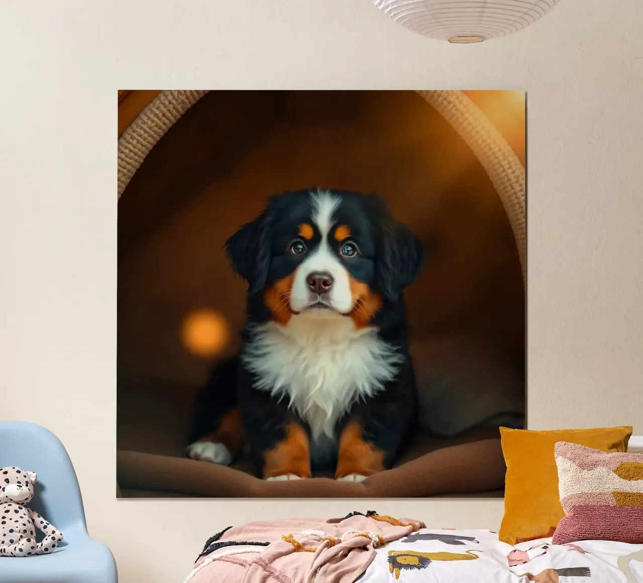 cuccioli carini #3 poster con telaio in plastica da Yumis.Beargang.and.Me