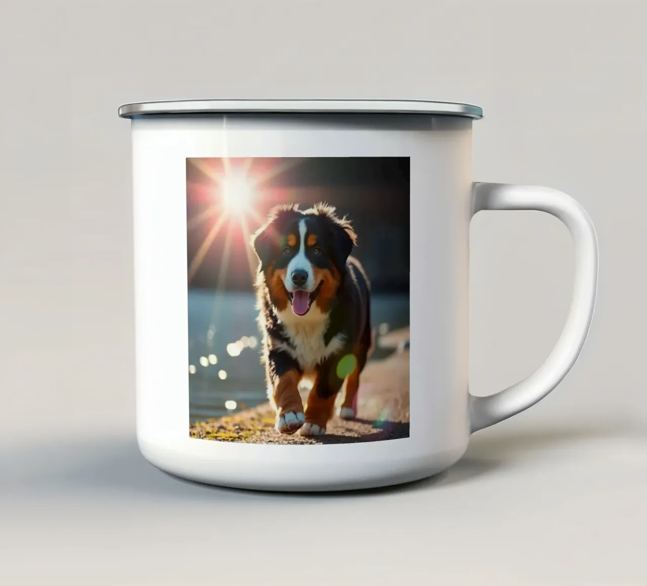 cuccioli carini #6 tazza in smalto da Yumis.Beargang.and.Me