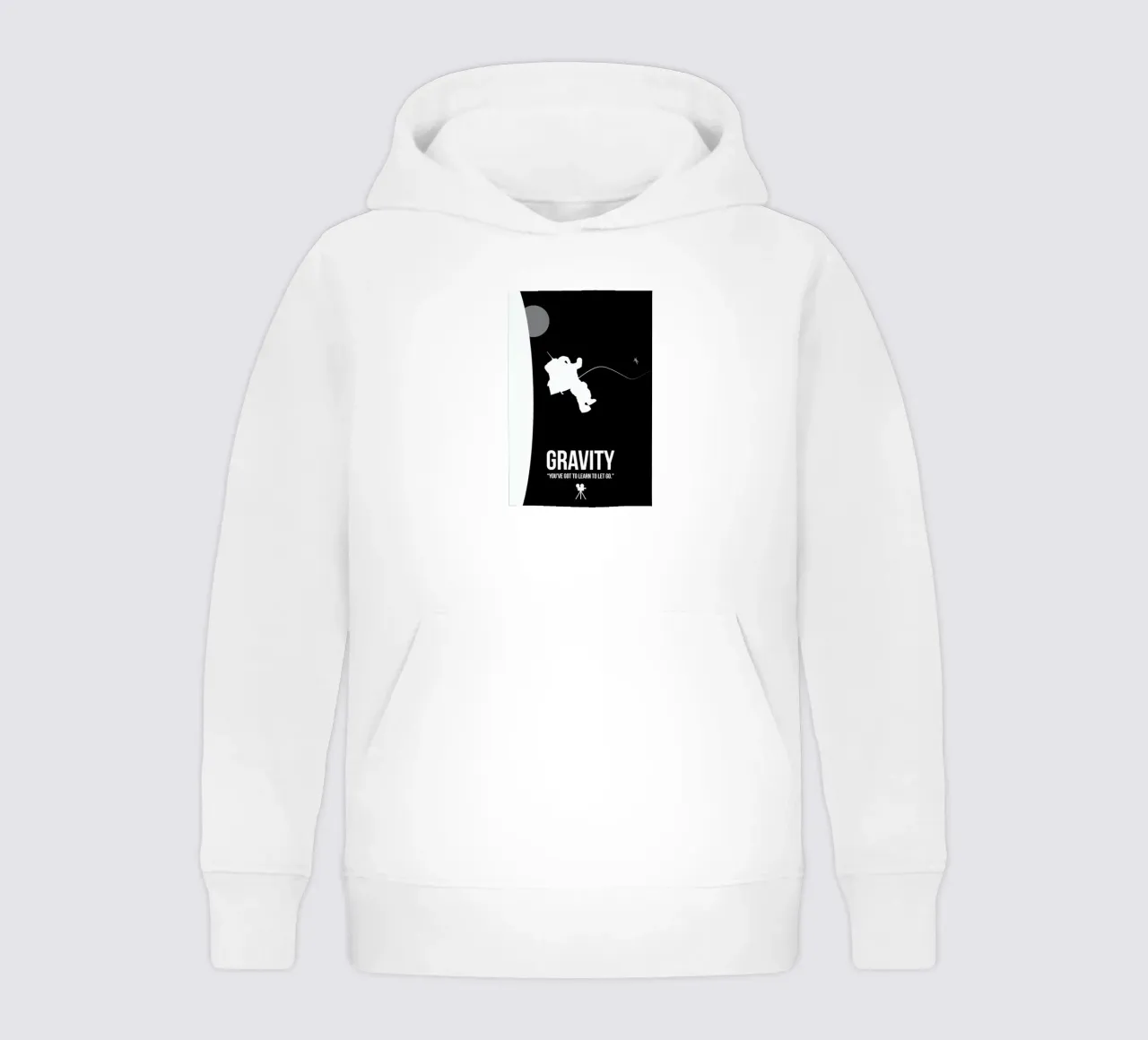 Gravity felpa bambino con cappuccio da Naxart